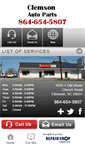 Mobile Screenshot of clemsonautoparts.net